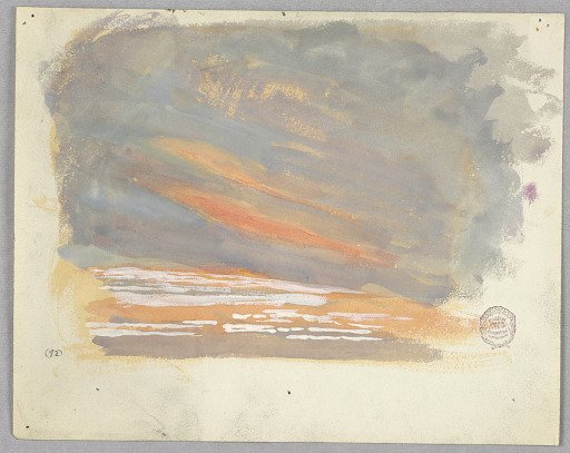 Study of clouds, Rome, Italy
