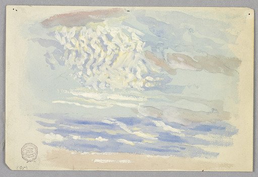 Study of clouds, Rome, Italy