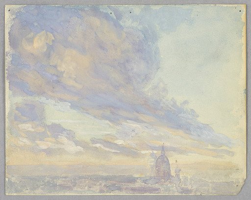 Study of clouds, Rome, Italy