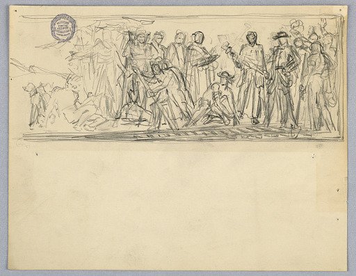 Study for a Mural or Panel