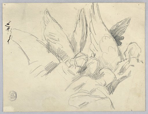 Sketch of Four Angels