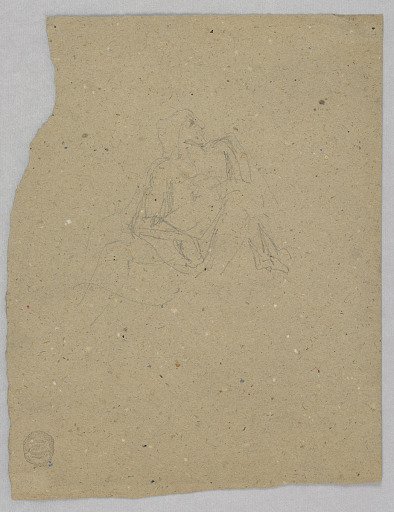 Sketch of Seated Figure