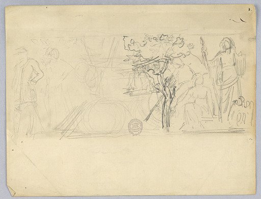 Sketch for a Wall Mural