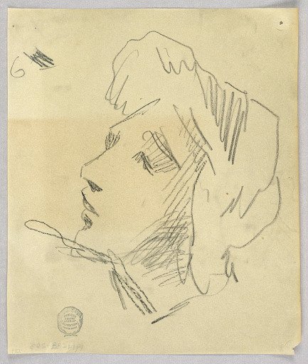 Sketch of a Woman's Head