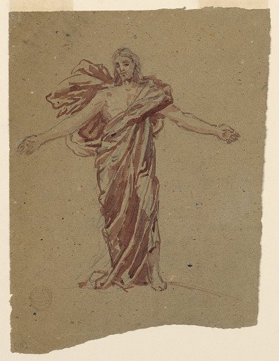 Study for Christ, Chancel of St. Bartholomew, New York