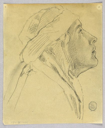 Sketch of a Woman's Head