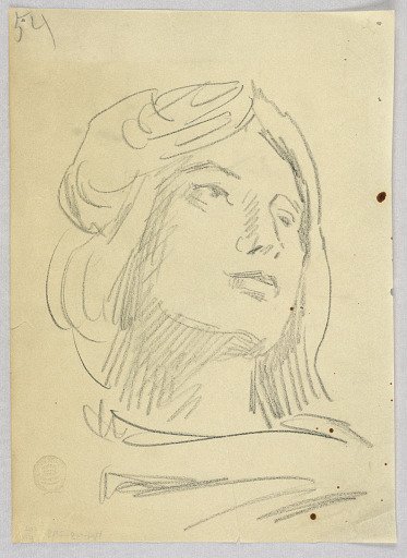 Sketch of a Woman's Head