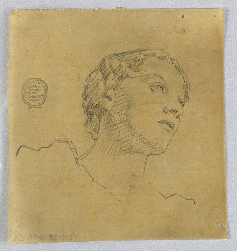 Sketch of a Woman's Head