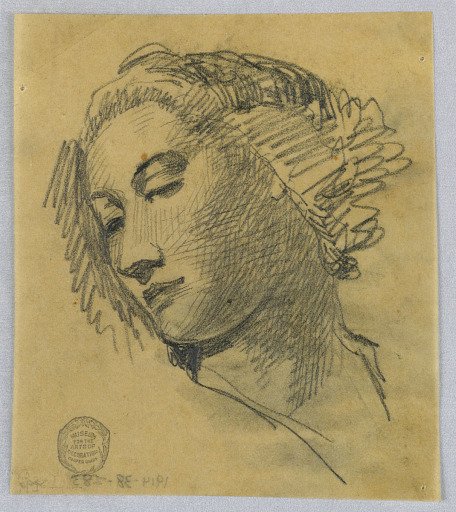Sketch of a Woman's Head
