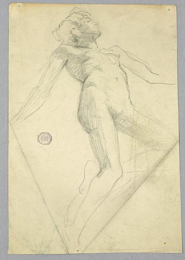 Sketch of a Female Nude