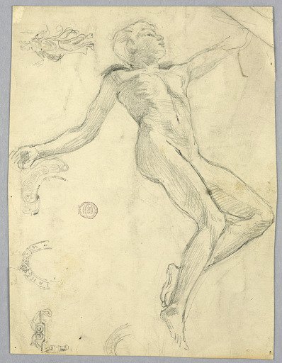 Sketch of a Female Nude