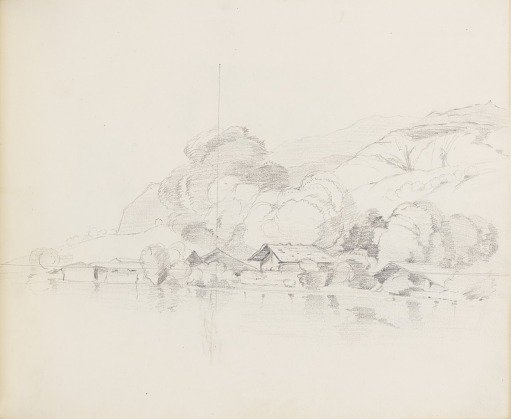 Buildings on a Lake