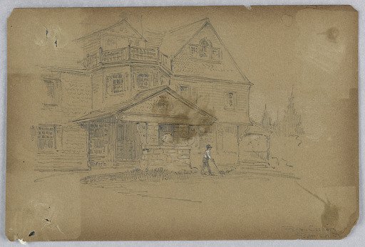 Porte-cochère, Scott Cottage