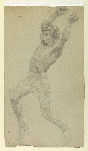 Figure Study for Diana and Her Attendants among the Constellations