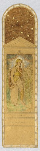 Vigilance, Design for a Stained Glass Window