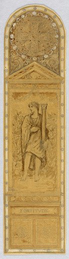 Fortitude, Design for a Stained Glass Window
