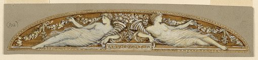 Abundance (Design for Lunette, Equitable Building, New York)