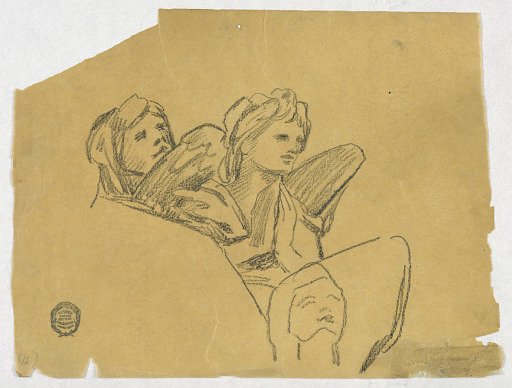 Sketch of Three Angels