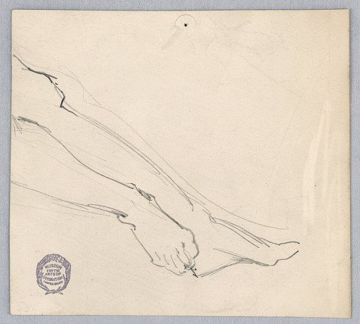 Study for "Diana and Her Attendants among the Constellations"