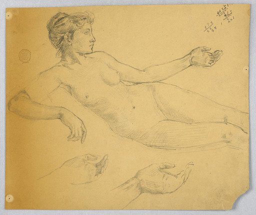 Study of Nude Figure