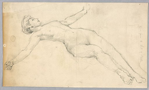 Study for "Diana and Her Attendants among the Constellations"