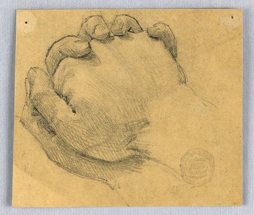 Study of Clasped Hands