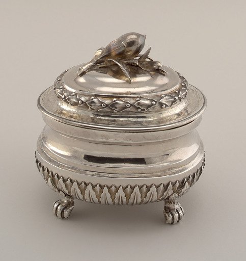 Sugar Bowl with Lemon Finial