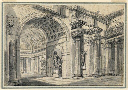 Architectural Fantasy: Palace Interior