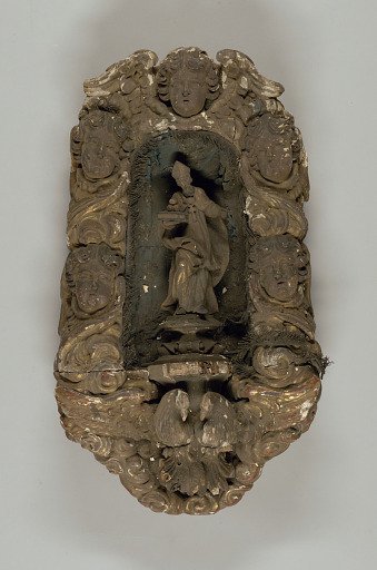 Shrine and figure
