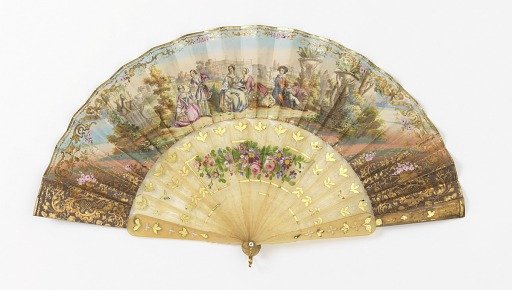 Pleated fan
