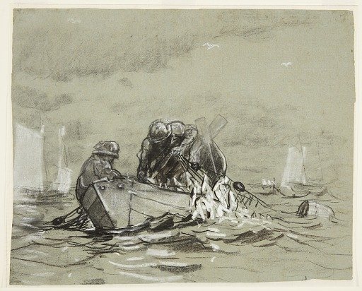 Study for "The Herring Net"