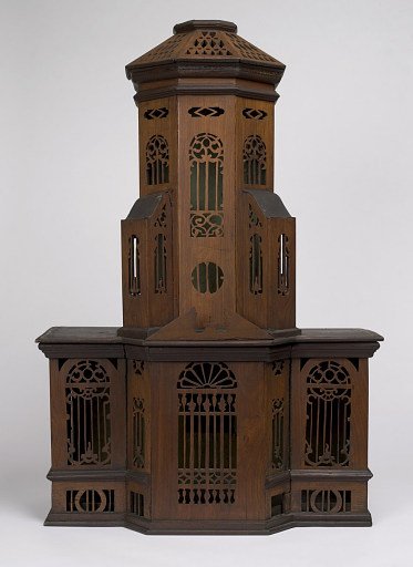 Bird Cage in the Form of a Church