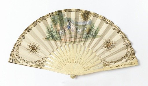 Pleated fan