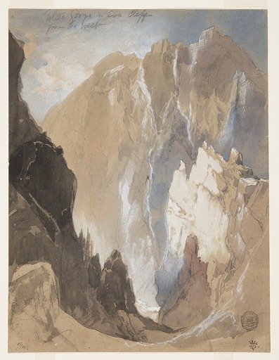 Toltec Gorge and Eva Cliff from the West, Colorado