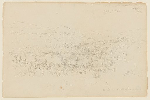 North-South Lake near the Catskill Mountain House, New York