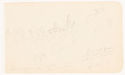 Church on a Wooded Hill, Mexico