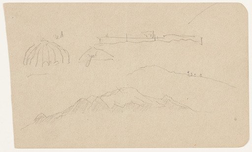 Landscape and Architecture Sketches, Mexico