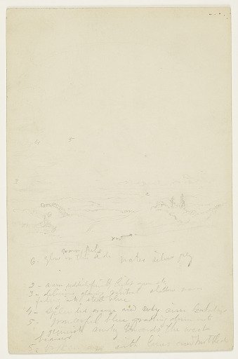 Looking South from the Farm, Hudson, New York