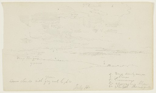 Clouds over the Hudson River Valley, Hudson, New York