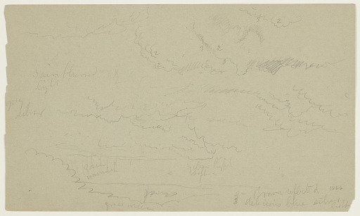 Sketch of Rain Clouds