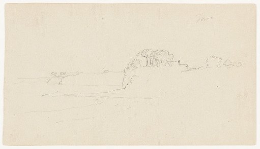 Bluffs on a Riverbank near Terni, Italy