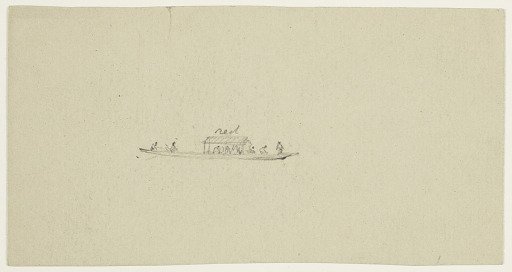 Sketch of a Covered Canoe