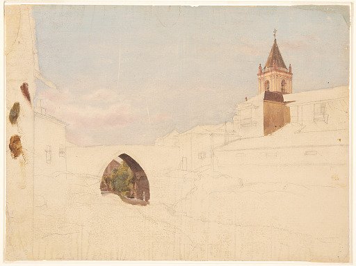 Unfinished View of a City