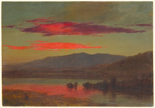 Sunset, Hudson, New York