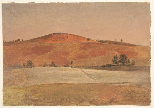 Landscape with Low Hill and Fields