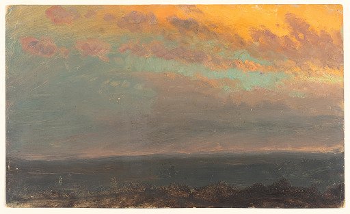 Valley at Sunset