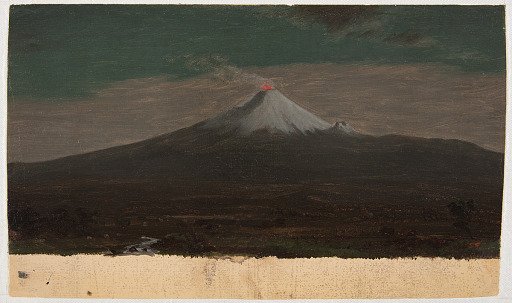 Cotopaxi at Night, Viewed from the Hacienda San Agustin, Ecuador