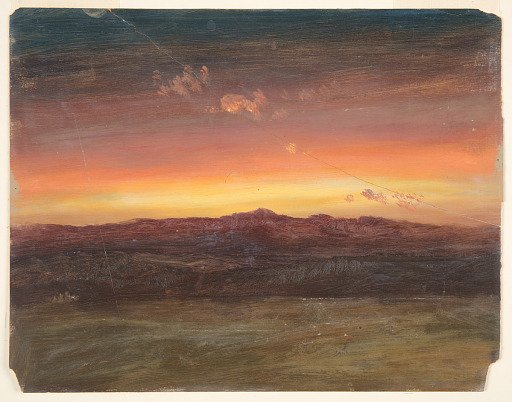 The Catskills at Twilight, Hudson, New York