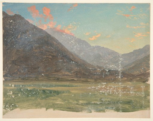 Valley in the Alps