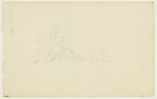 Distant Farm Buildings, Catskill, New York